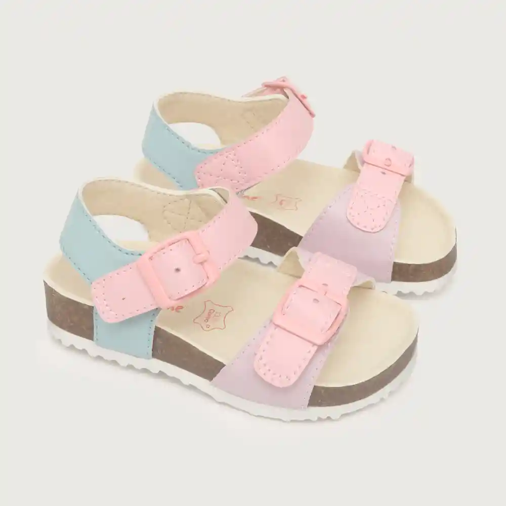 Sandalias Urbana Niña Rosada Talla 23 Opaline