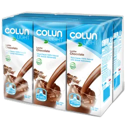 Colun Leche Light Sabor a Chocolate con Stevia 6 Pack