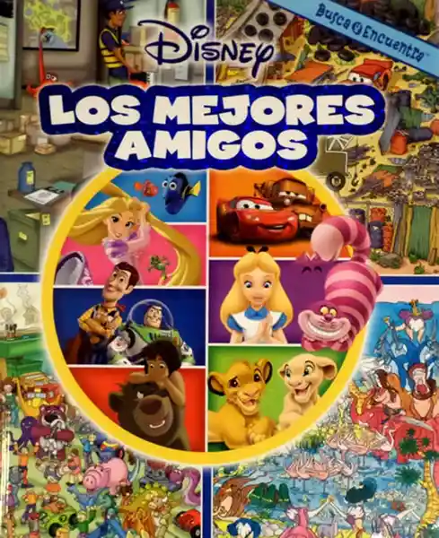 Disney Los Mejores Amigos Look & Find - Autor Desconocido