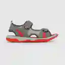 Sandalias Aqua De Niño Gris Talla 38