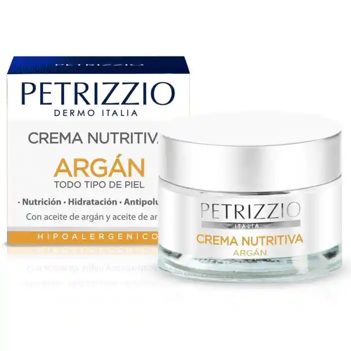 Petrizzio Crema Facial Nutritiva Argán 