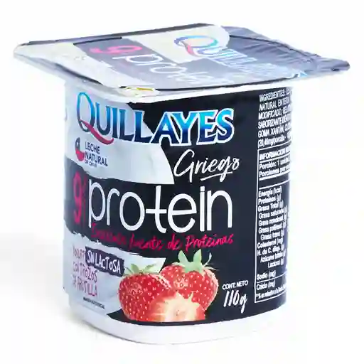 Quillayes Yogurt Griego con Trozos de Frutilla