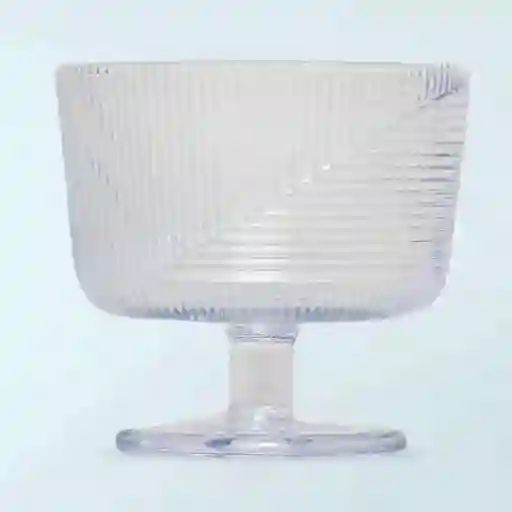 Copa Helado Vidrio Transparente Black Ripley Home