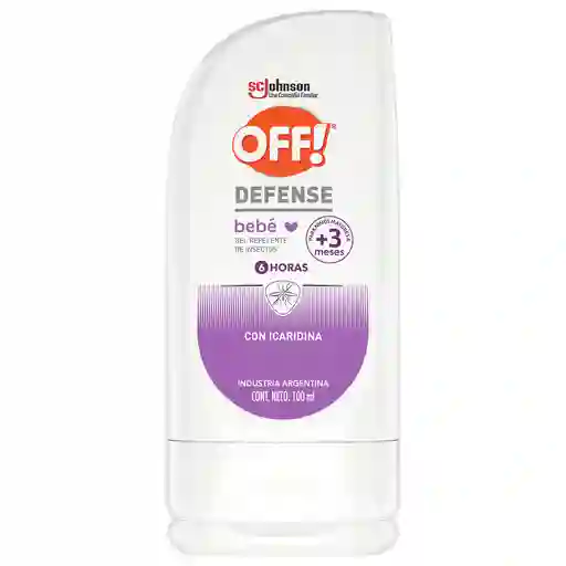 Repelente Para Mosquitos Off! Defense Bebé X 100 Ml