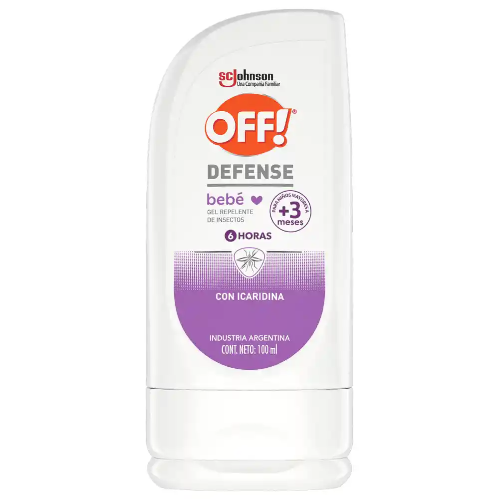 Repelente Para Mosquitos Off! Defense Bebé X 100 Ml