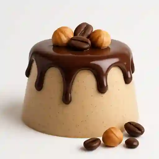 Panna Cotta de Café y Avellanas