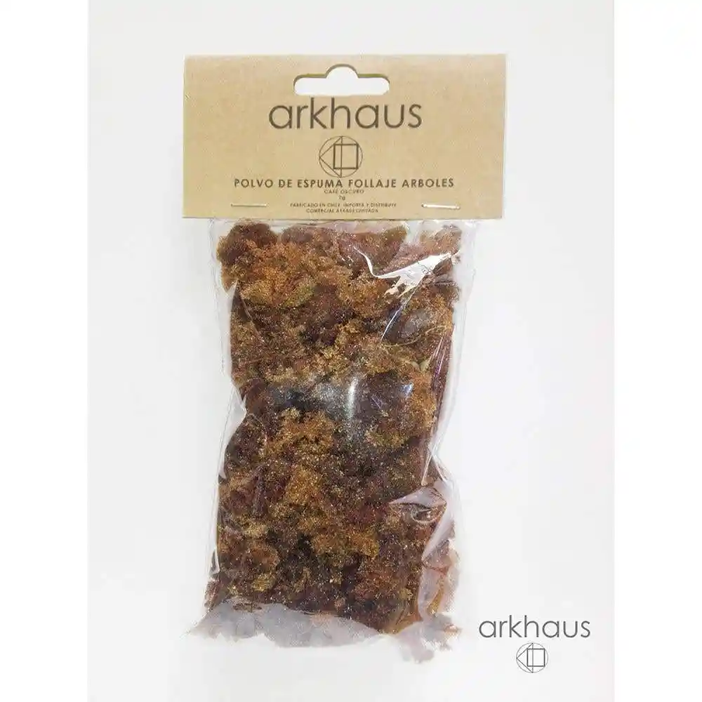Polvo de Espuma Color Café Oscuro Arkhaus