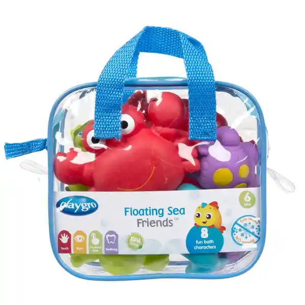 Playgro Juguete Floating Sea Friends Gn Fully Sealed