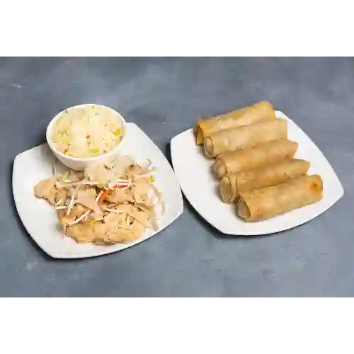 Chapsui de Pollo y 5 Arrollados❤