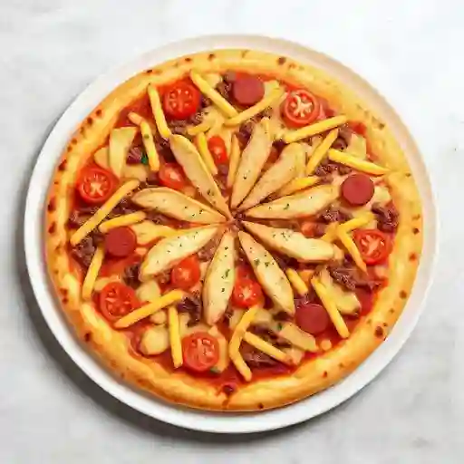 Chorrillana Pizza Familiar