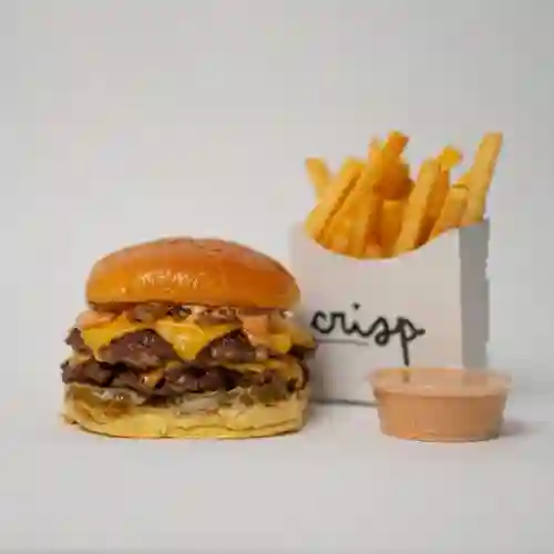 Combo New York Burger Doble