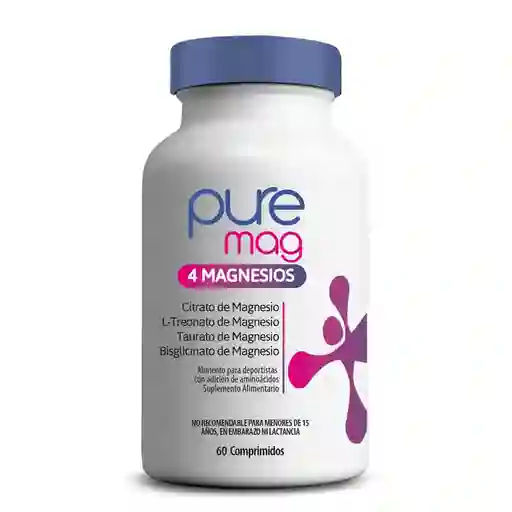 Pure Science Suplemento Alimenticio Mag Max Magnesio