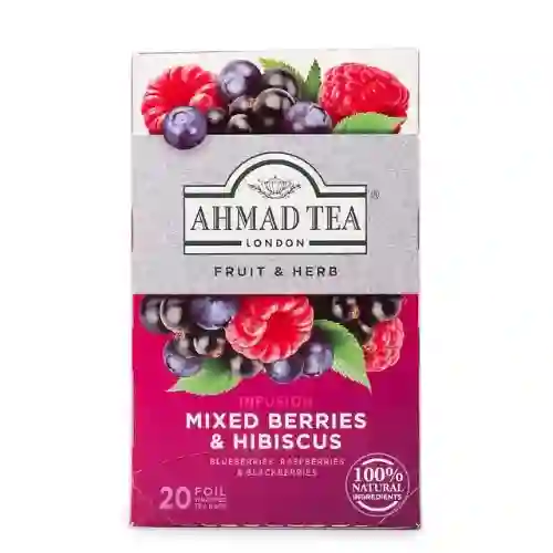 Te Ahmad 20S Mixed Berries y Hibiscus