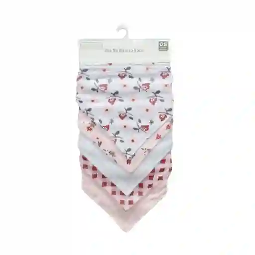 Baby World Set de Baberos Rosado