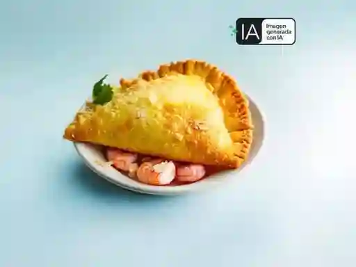 Empanada de Camarón y Queso