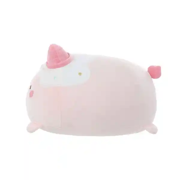 Miniso Peluche Fresa Con Gorro Rosa 30.8 x 24 x 17.4 cm