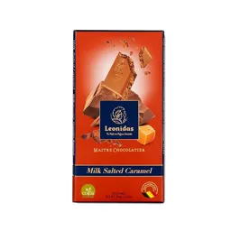 Barra de Chocolate Con Leche 30% de Cacao Con Caramelo Salado