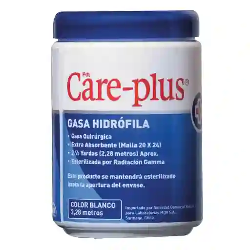   Care Plus  Gasa Tarro 21/2 
