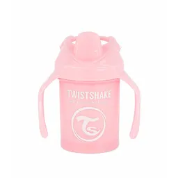 Twistshake Vaso Mini Cup Rosado Pastel 4 Meses+ 230 mL