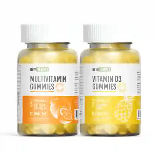New Pharma Kit Multivitamínico + Vitamina D3