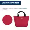 Miniso Lonchera Lisa Rojo 31.5x20.5x10cm