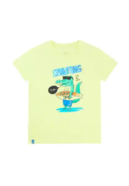Polera Lentejuela Day to Day Kids Amarillo 02 724