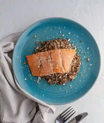 Salmón con Quinoa