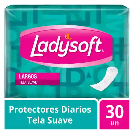 Ladysoft Protector Diario Largos Tela Suave