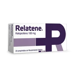 Ketoprofeno Relatene Antiinflamatorios 100 Mg