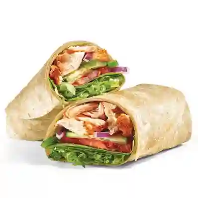 Wrap de pollo asado