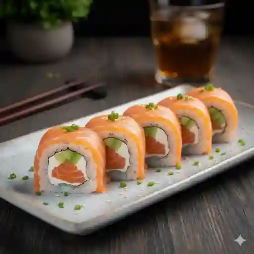Rolls en Salmón de Salmón