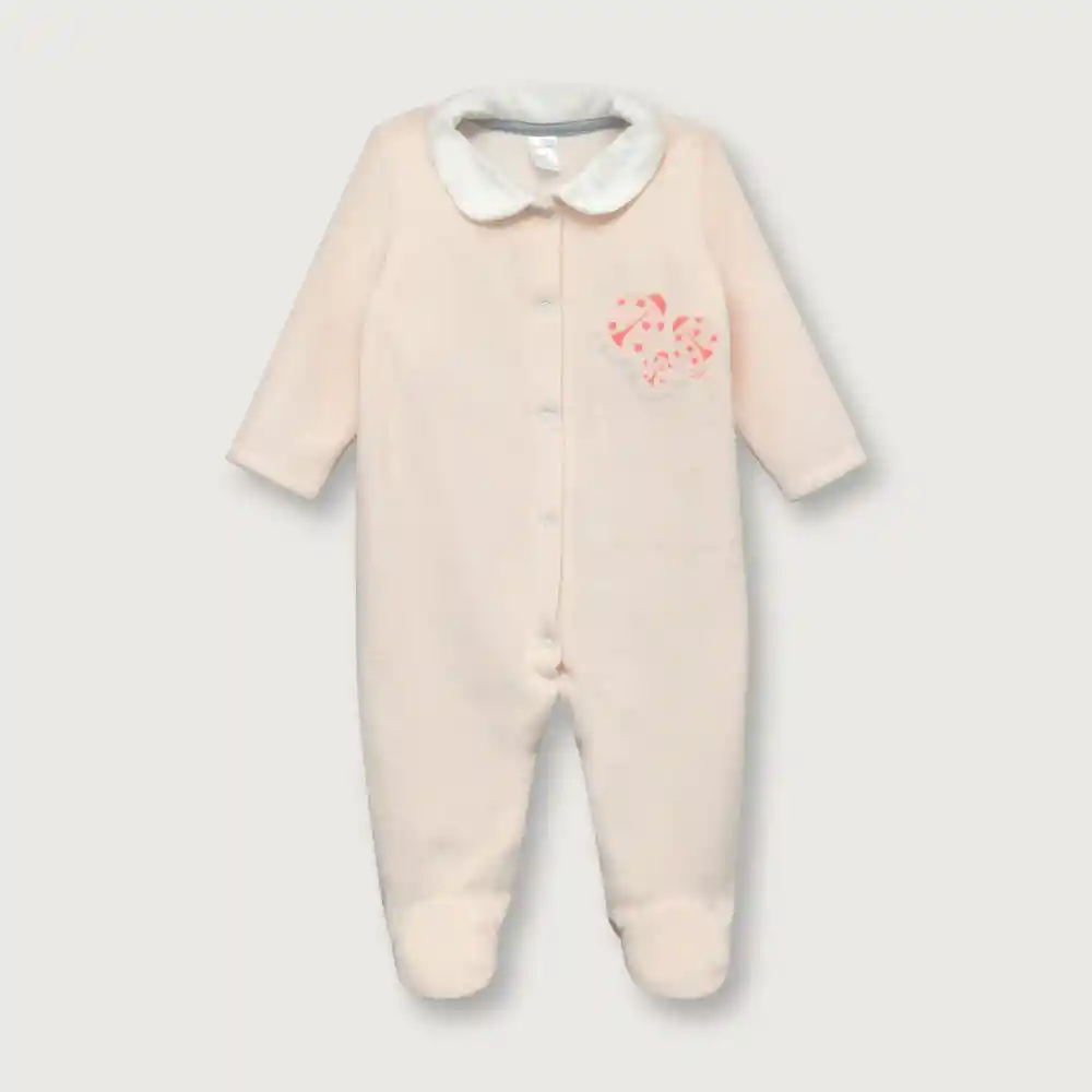 Osito Niña Rosado Talla P