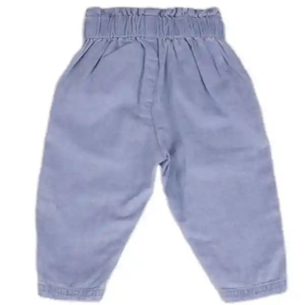 Jean Bebé Niña Denim Talla 6 M Pillín