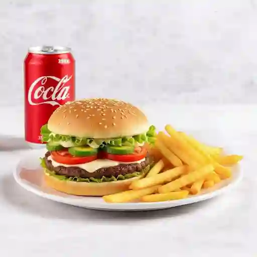 Combo hamburguesa italiana