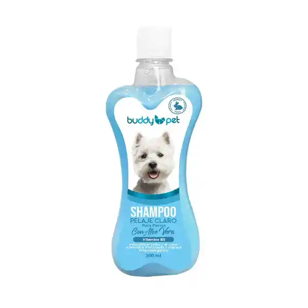 Buddy Shampoo Para Perro Pelo Blanco