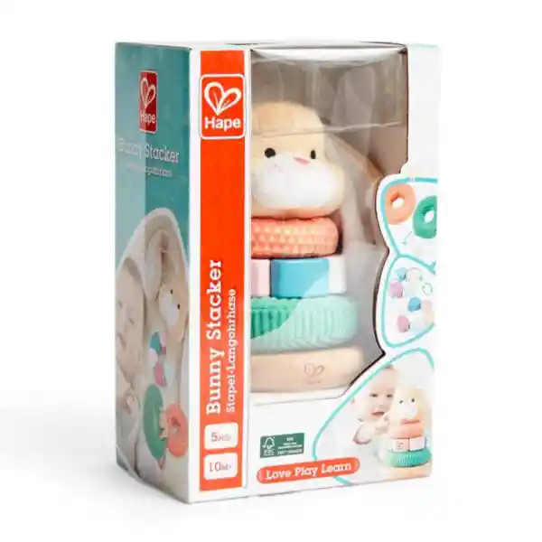 Hape Juguete Bunny Stacker - E0107