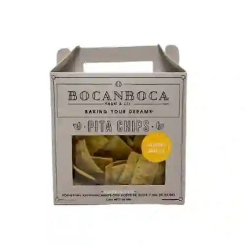 Bocanboca Snack Pita Chips de Cúrcuma Amapola