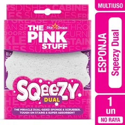 Esponja Dual Sqeezy The Pink Stuff