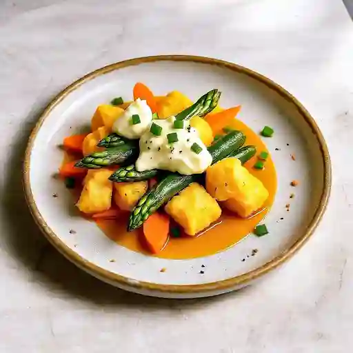 Tempura Vege Esparragos