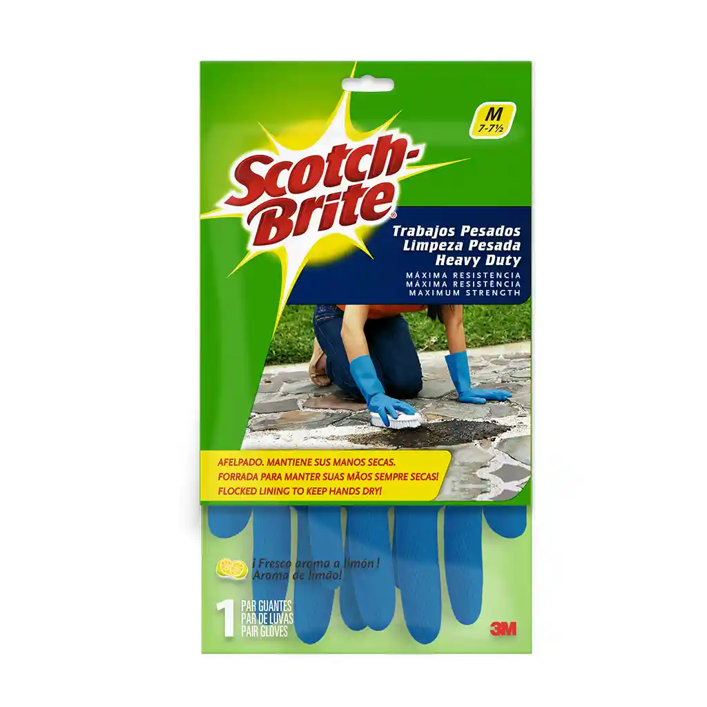 Scotch Brite Guante Trabajos Pesados Talla M