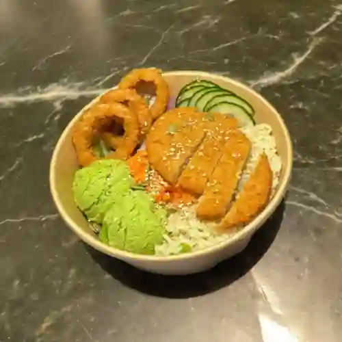 Bowl de Not Chicken Vegana