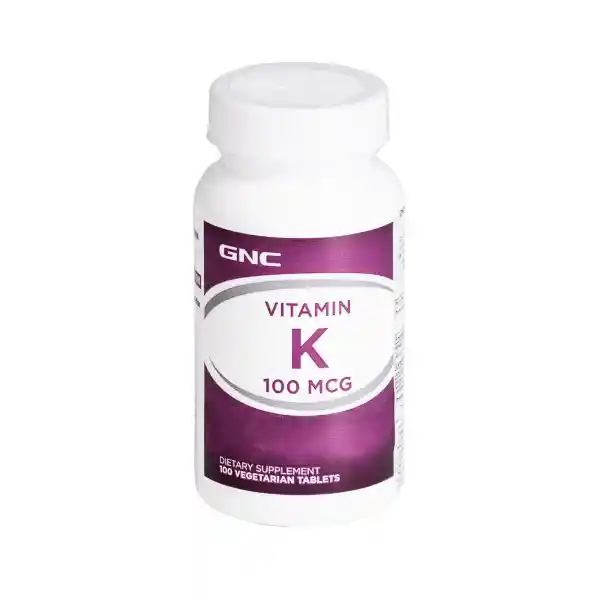 Gnc Vitamina K (100 mcg)