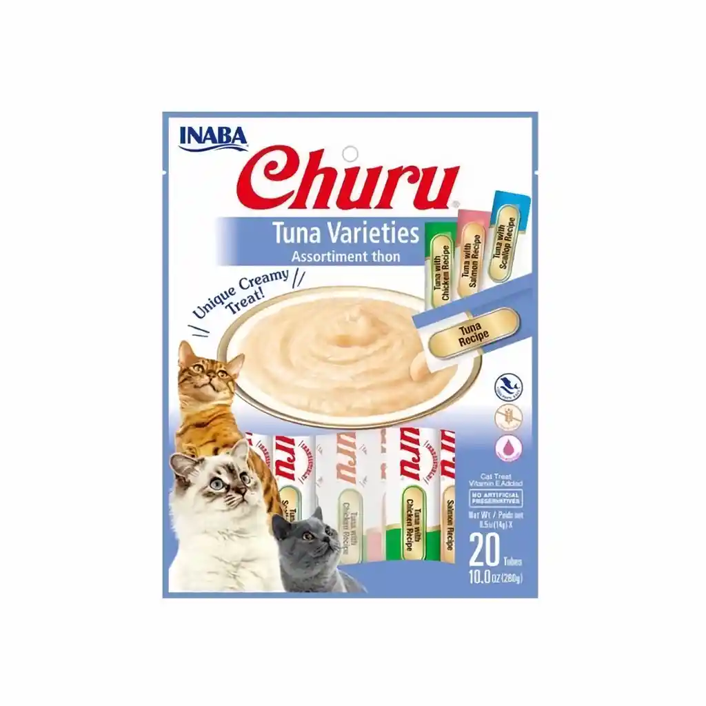 Churu Snack Para Gato Tuna Variedades