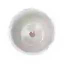 Maceta de Cerámica Con Base de Bambú 14 x 12 cm Casaideas