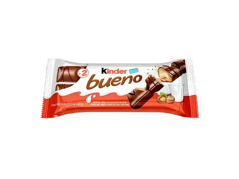 Kinder Chocolate Bueno en Barra