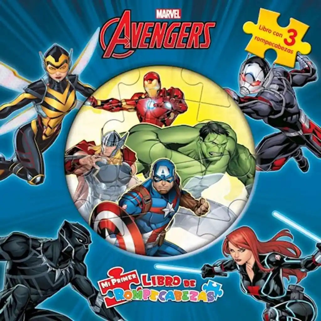 Libro Avengers. Mi Primer Rompecabezas