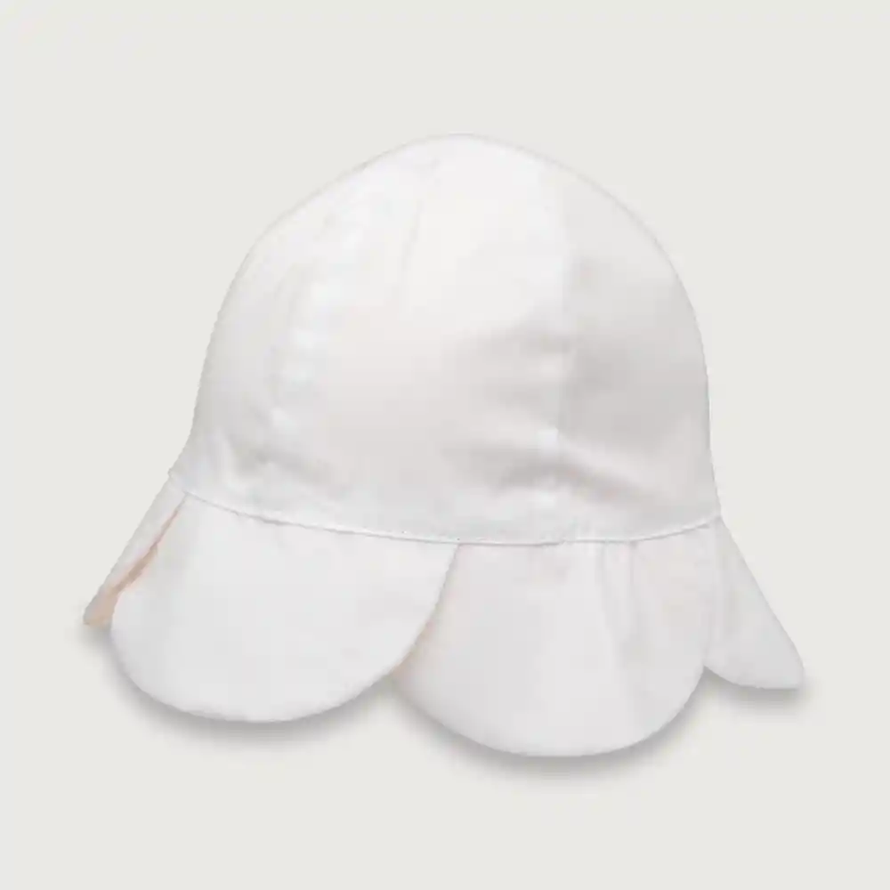 Gorro Playa Reversible Niña Blanco Talla L