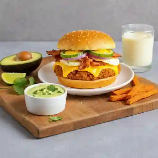 Sandwich Xl De Pollo Viejo Zorro