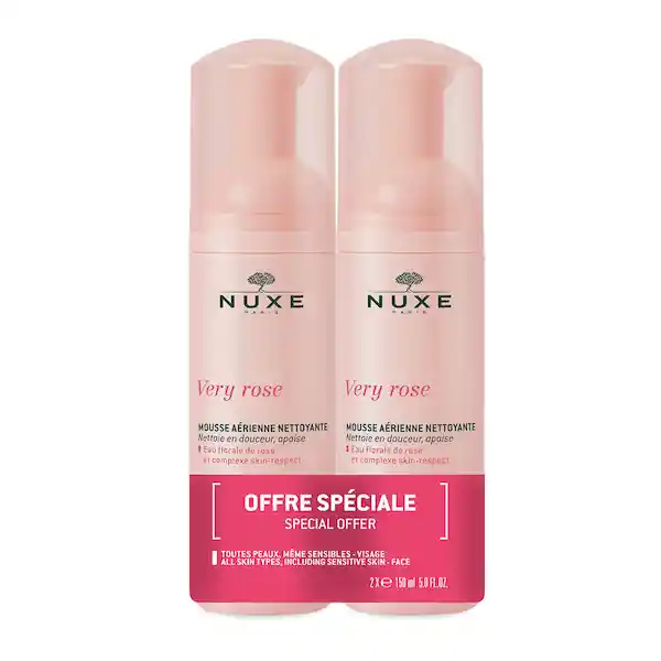 Nuxe Duo Very Rose Clean Fome Pack