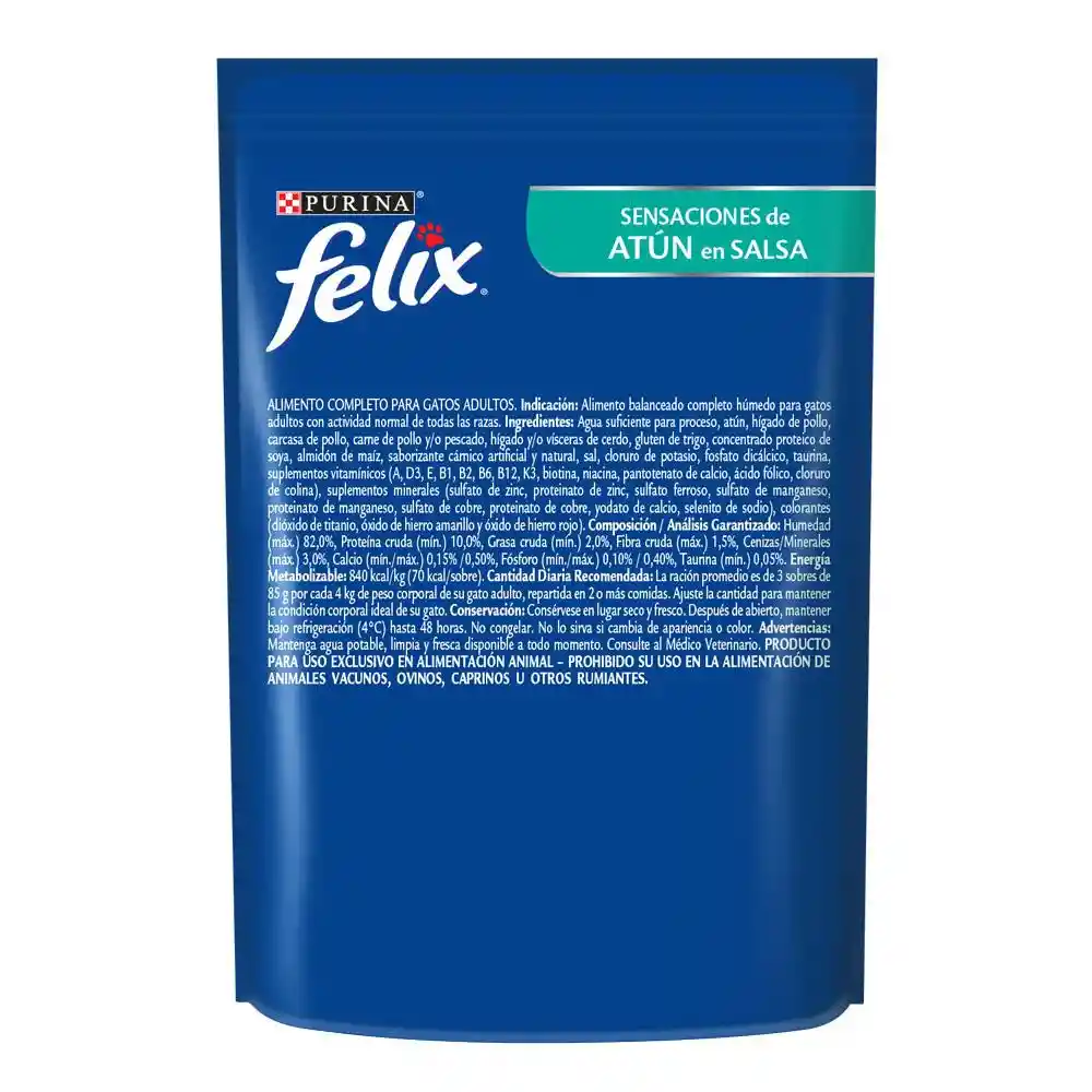 Felix Classic Adultos Atun 85gr